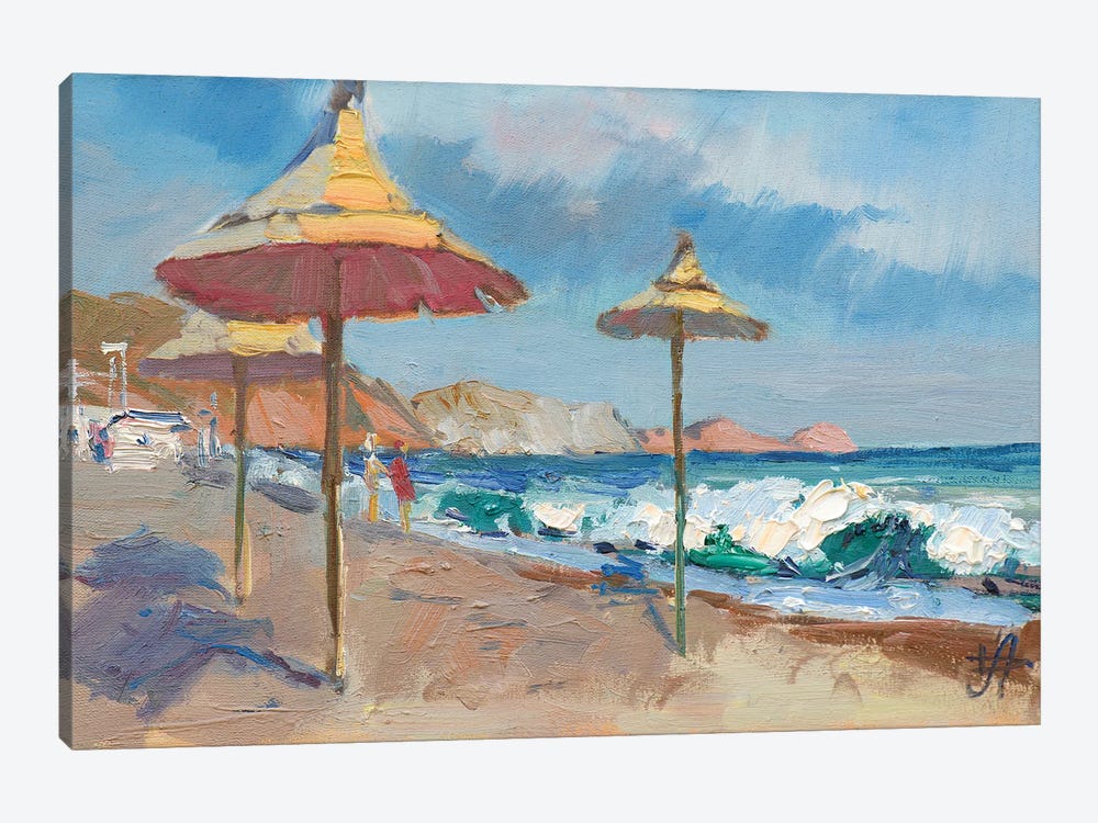 Beach In May by CountessArt 1-piece Canvas Artwork