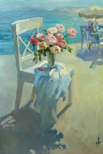 CountessArt: Cafe On The Beach by CountessArt