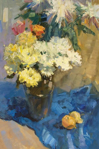 Chrysanthemums: Chrysanthemum II by CountessArt