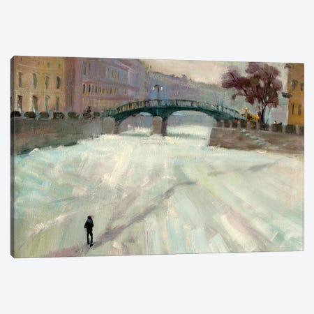 English Bridge Saint Petersburg Canvas Print #HDV136} by CountessArt Canvas Art