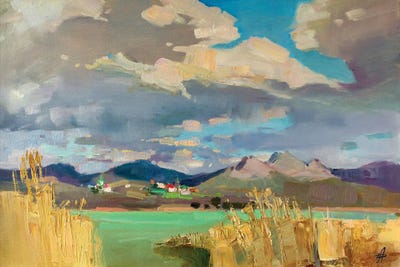 Fox Bay by CountessArt framed wall art