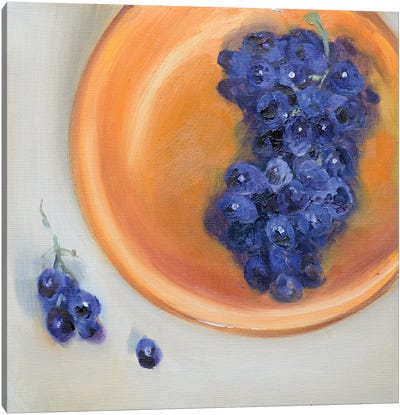 Grapes Canvas Art Print - CountessArt