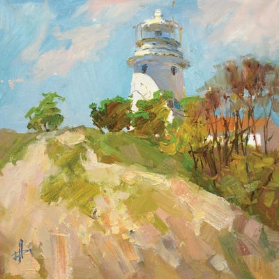 Ilinski Light House by CountessArt canvas print