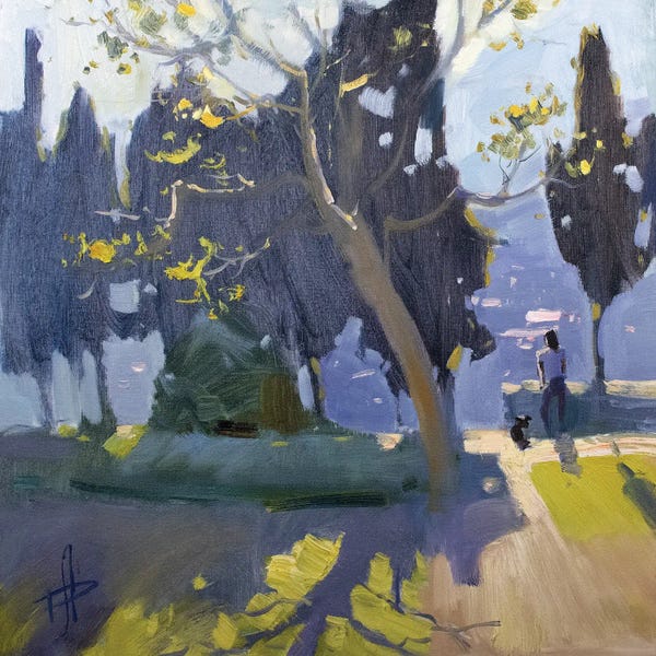 CountessArt: In The Sadow Of Trees by CountessArt