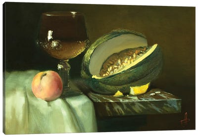 Inspired By Dutch Art II Canvas Art Print - Melon Art