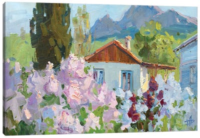 Koktebel A Rave Of Lilac Canvas Art Print - Russia Art