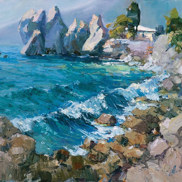 Crimea: Chekhov Summer House Gurzuf by CountessArt