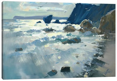 Kurortnoy Sun And Sea Canvas Art Print - CountessArt