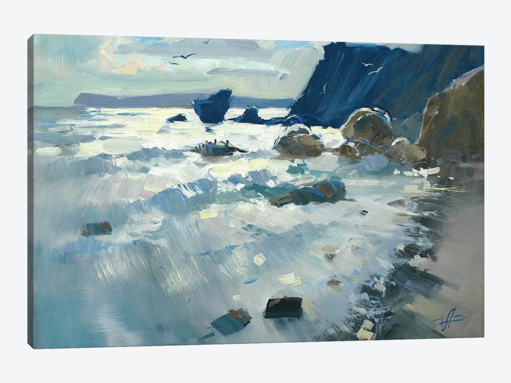 Kurortnoy Sun And Sea by CountessArt 1-piece Canvas Art