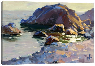 Laspi Bay Canvas Art Print - Contemporary Coastal