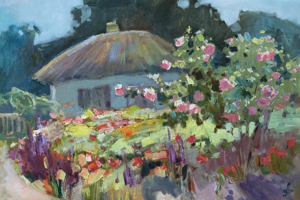 Artists Like Monet: Lermontov House In Pyatigorsk by CountessArt