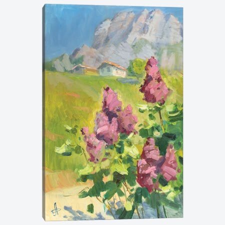 Lilac In Dimerdzhi Mount Canvas Print #HDV170} by CountessArt Art Print