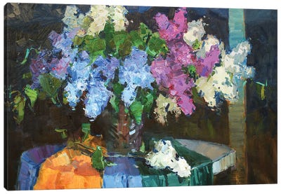 Lilac VI Canvas Art Print - CountessArt