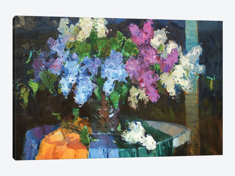 Lilac VI by CountessArt 1-piece Canvas Art
