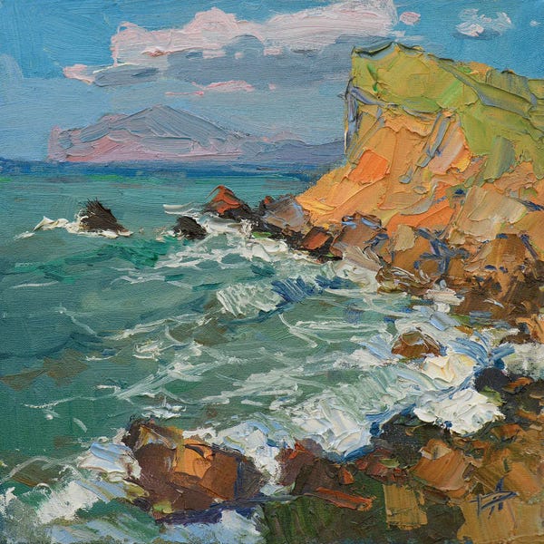 Contemporary Coastal: Cimmeria by CountessArt