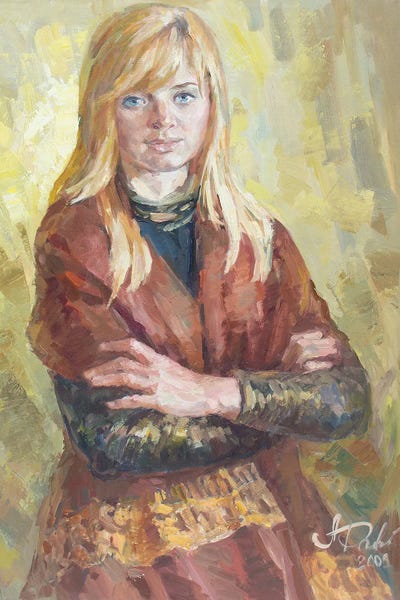 Masha by CountessArt canvas print