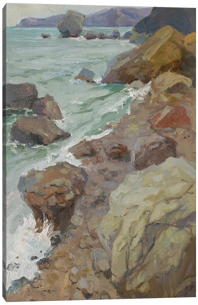 Cimmerian Coast Canvas Art Print - Russia Art