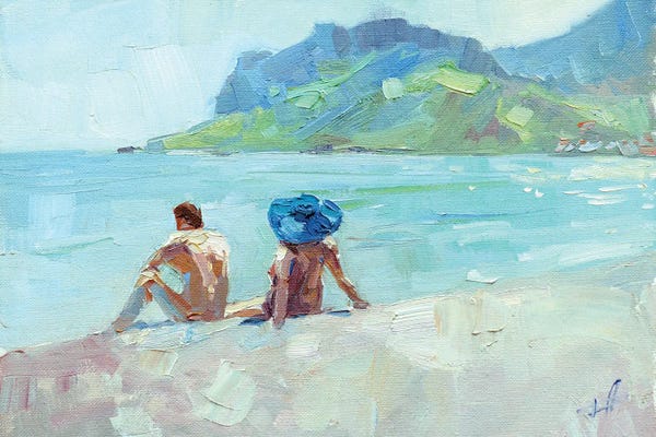 Artists From Ukraine: Nude Beach Koktebel by CountessArt