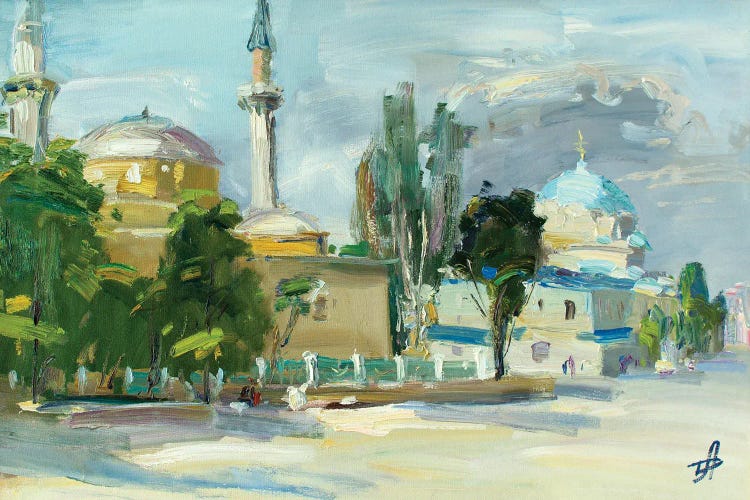 Old Town Evpatoria by CountessArt wall art