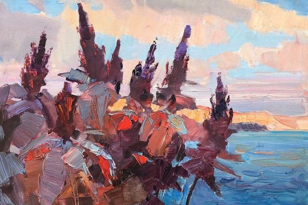 Pastel Impressionism: Autumn Flowers by CountessArt