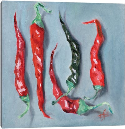 Pepper Canvas Art Print - CountessArt