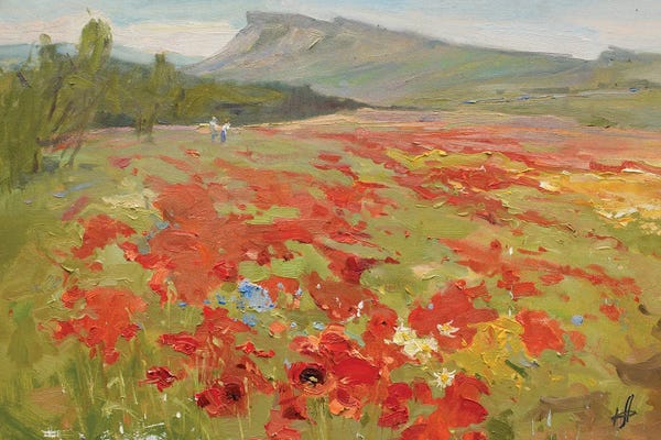CountessArt: Poppy Field by CountessArt