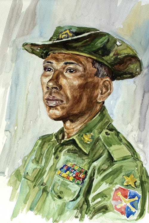 Portrait Of Warrant Officer