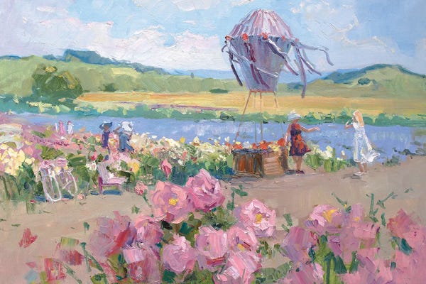 Artists From Ukraine: Rose Feast by CountessArt