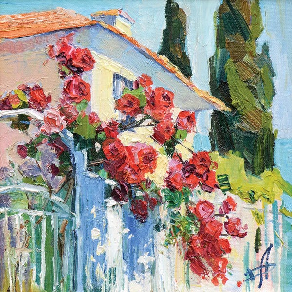 CountessArt: Roses In Koktebel by CountessArt