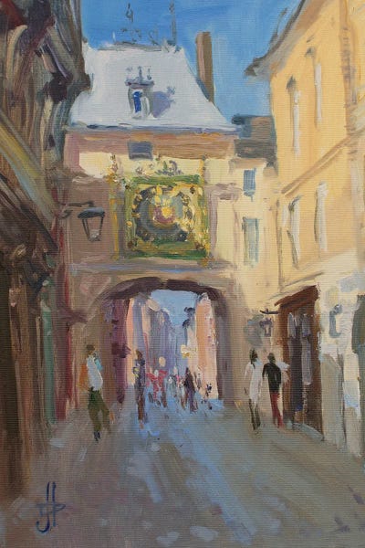 CountessArt: Ruen Great Clock France by CountessArt