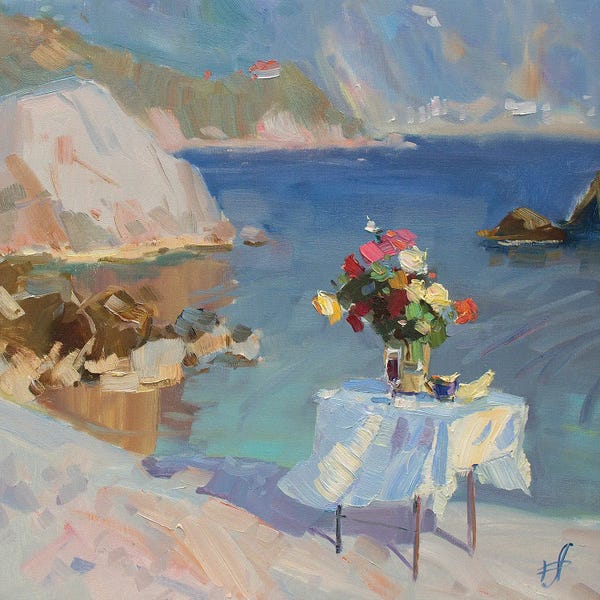CountessArt: Seaside Still Life by CountessArt