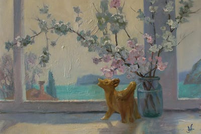 Sence Of Spring by CountessArt framed wall art