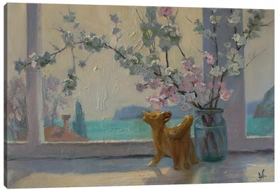 Sence Of Spring Canvas Art Print - CountessArt