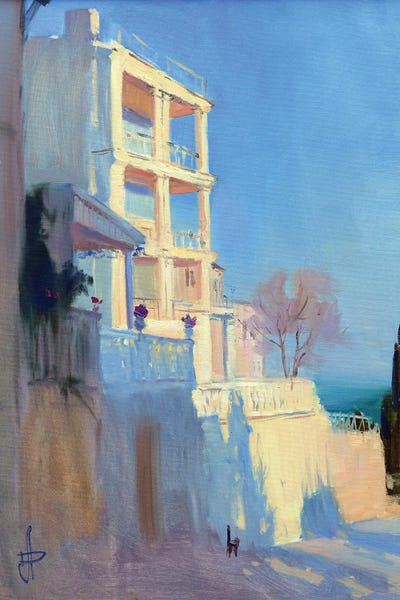 Evening In Winter Yalta