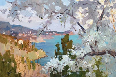 Spring Alupka by CountessArt framed wall art