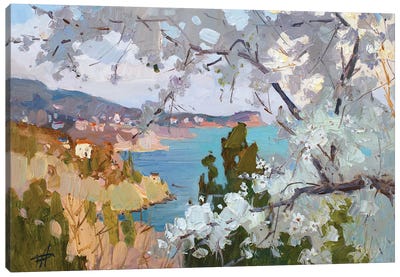 Spring Alupka Canvas Art Print - CountessArt