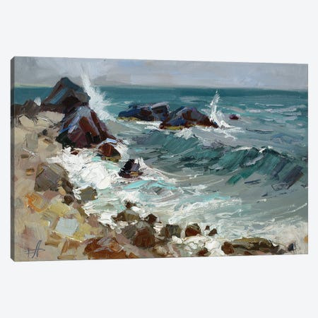 Spring Sea Canvas Print #HDV255} by CountessArt Canvas Print