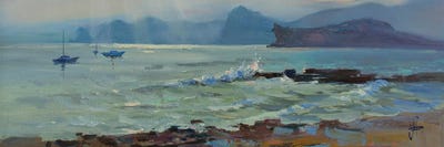 Sudak Kapsel by CountessArt canvas print