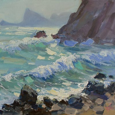 Sudak Midday by CountessArt framed wall art