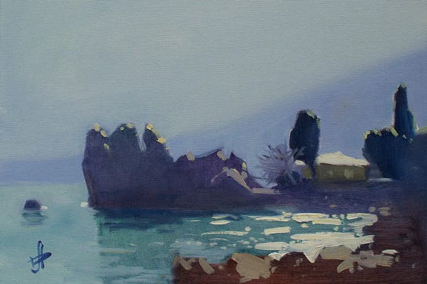CountessArt: Summer House Of Great Russian Writer Anton Chekhov In Gurzuf I by CountessArt