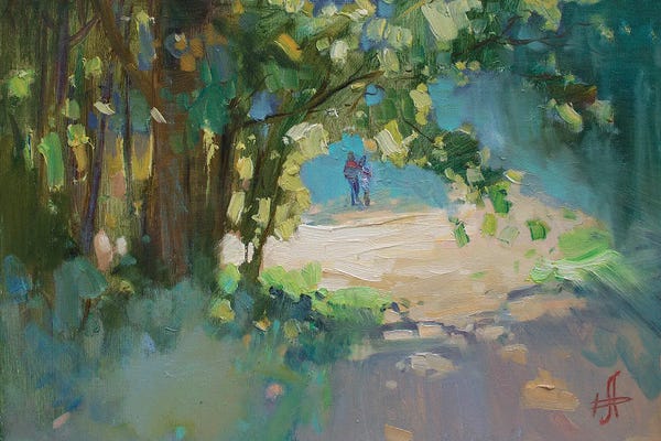 CountessArt: Sunny Alley In La Bourboule France by CountessArt