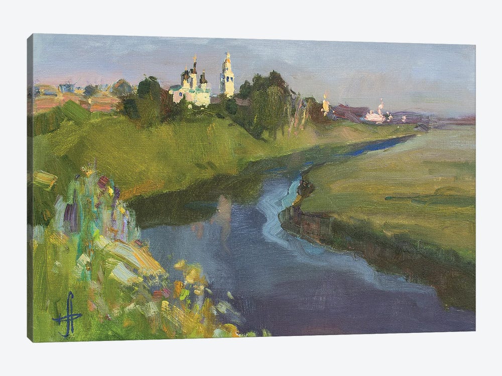Suzdal Aers Monastery by CountessArt 1-piece Canvas Art