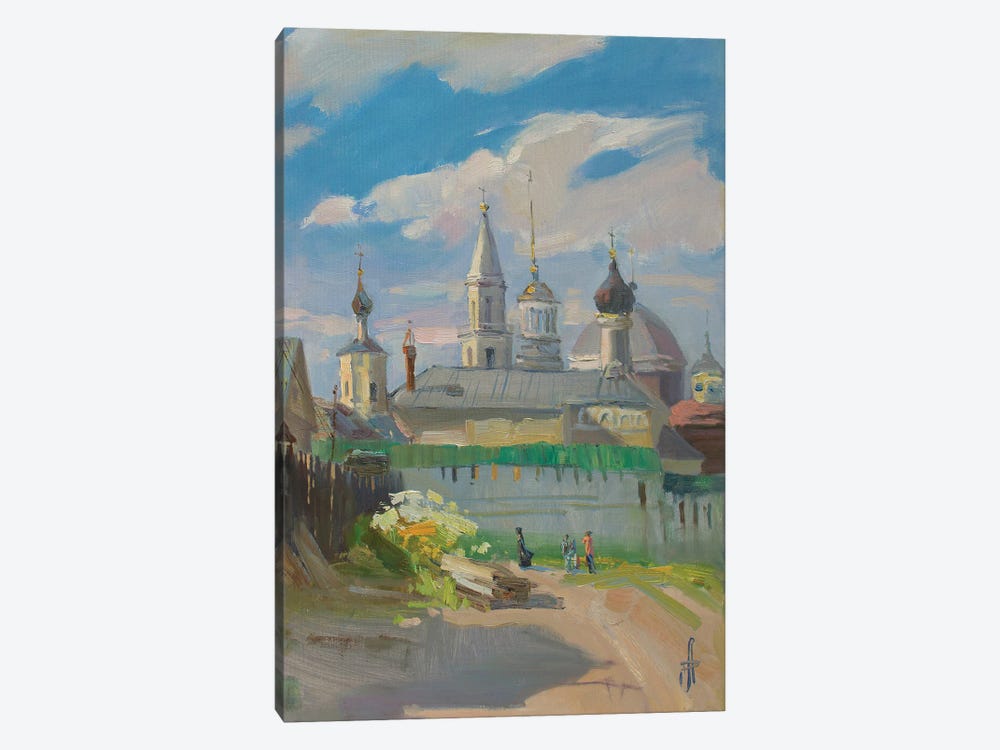 Boris And Bleb Monastery. Torzhok. Russia by CountessArt 1-piece Art Print