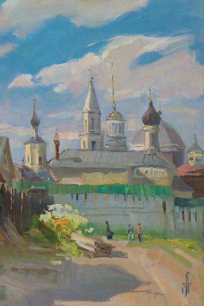 CountessArt: Boris And Bleb Monastery. Torzhok. Russia by CountessArt