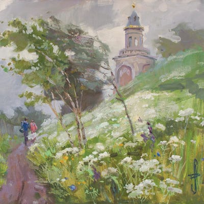 Torzhok Windy by CountessArt framed wall art