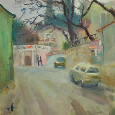 Ulochki Alupki by CountessArt framed wall art