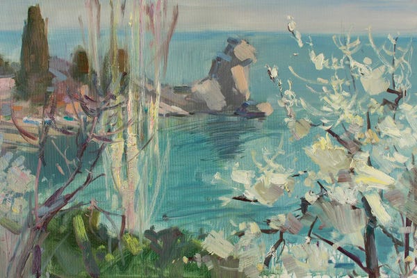 CountessArt: Spring By The Seaside by CountessArt