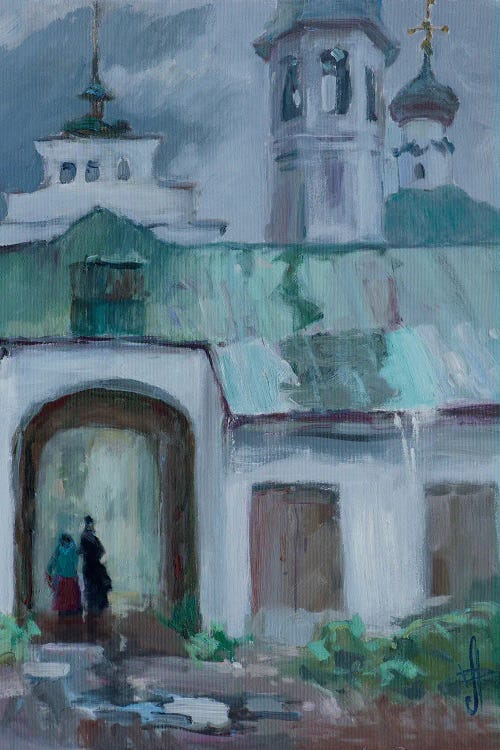 Wet Roofs Of Suzdal