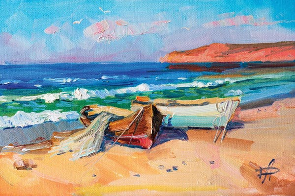 CountessArt: Fishing Boats by CountessArt