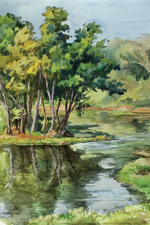 Yangon Recreation Arera by CountessArt wall art